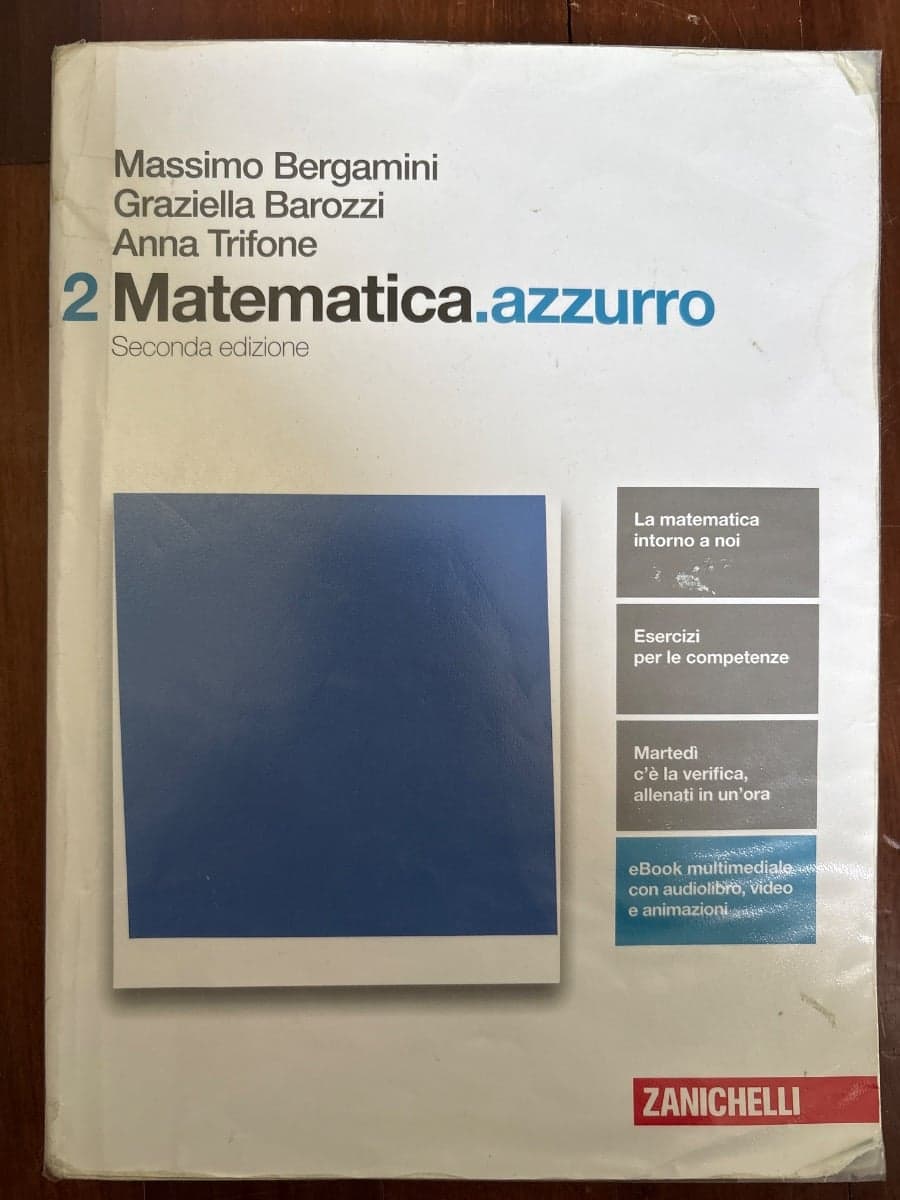 MATEMATICA.AZZURRO 2ED. - VOLUME 2 (LDM) - foto 1
