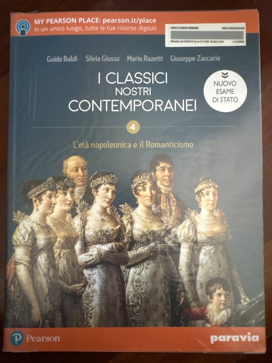 CLASSICI NOSTRI CONTEMPORANEI 4 EDIZIONE NUOVO ESAME DI STATO (I) - foto 1