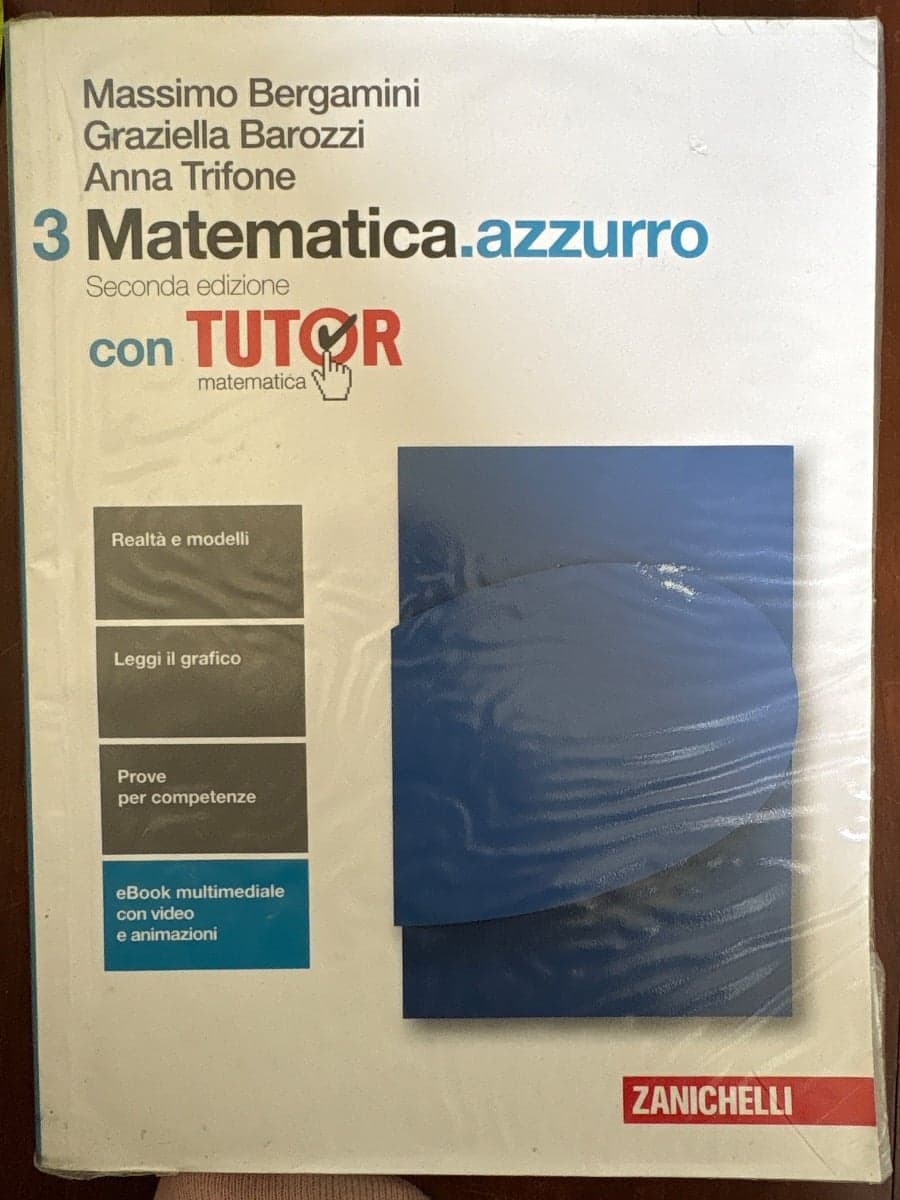MATEMATICA.AZZURRO 2ED. - VOLUME 3 CON TUTOR (LDM) - foto 1