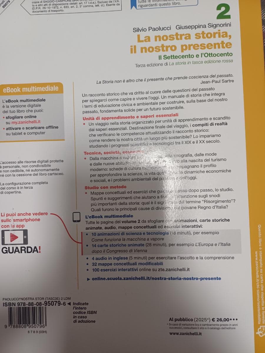 NOSTRA STORIA, IL NOSTRO PRESENTE (LA) 3ED. - VOL. 2 (LDM) - foto 2