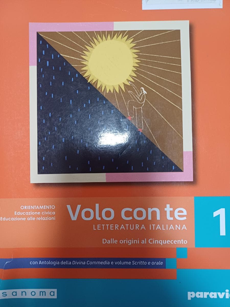 VOLO CON TE 1 CON ANTOLOGIA DELLA DIVINA COMMEDIA CON 27 CANTI - foto 1