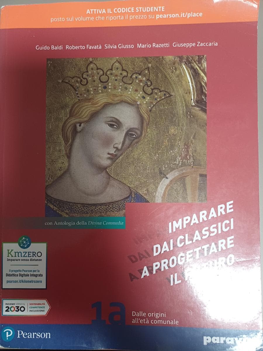 IMPARARE DAI CLASSICI A PROGETTARE IL FUTURO 1A CON ANTOLOGIA DELLA DIVINA CO - foto 1