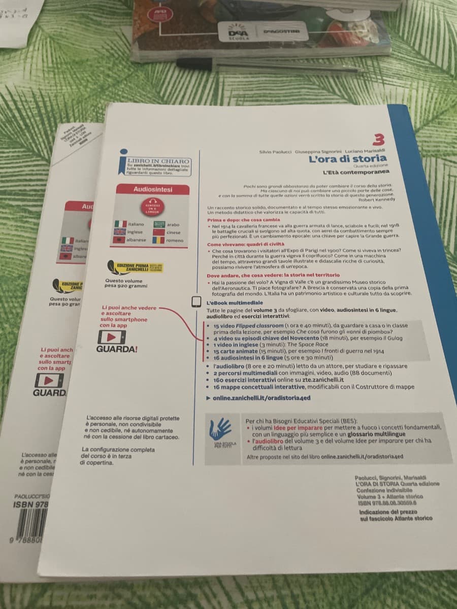 ORA DI STORIA (L') - CONFEZIONE VOLUME 3 + ATLANTE STORICO (LDM) - foto 2