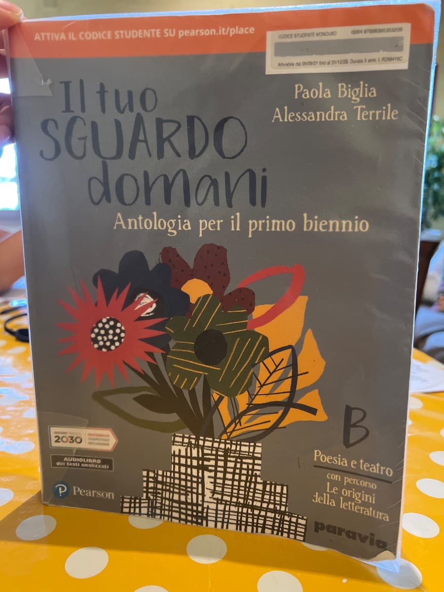 IL TUO SGUARDO DOMANI B CON PERCORSO LE ORIGINI DELLE LETTERATURA - foto 1