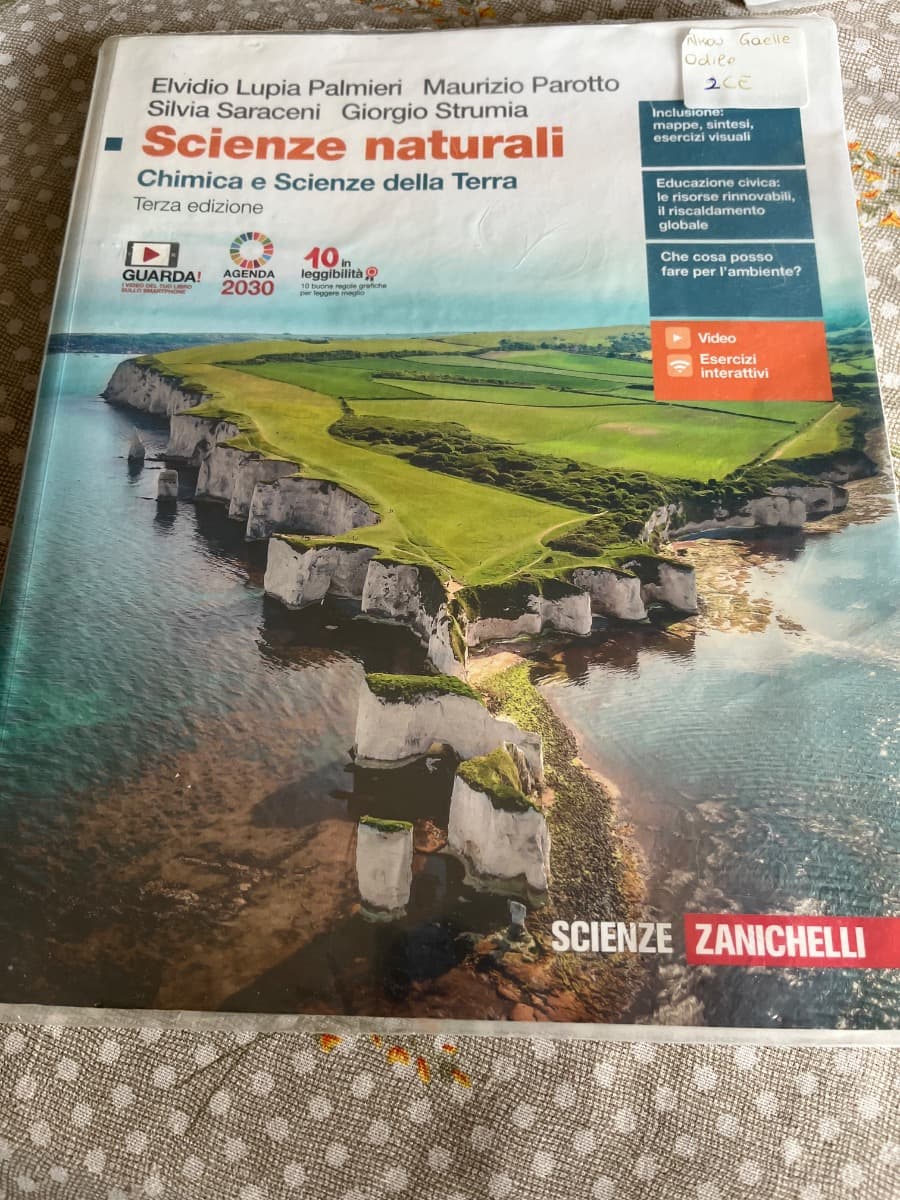 SCIENZE NATURALI 3ED. - CHIMICA E SCIENZE DELLA TERRA (LDM) - foto 1