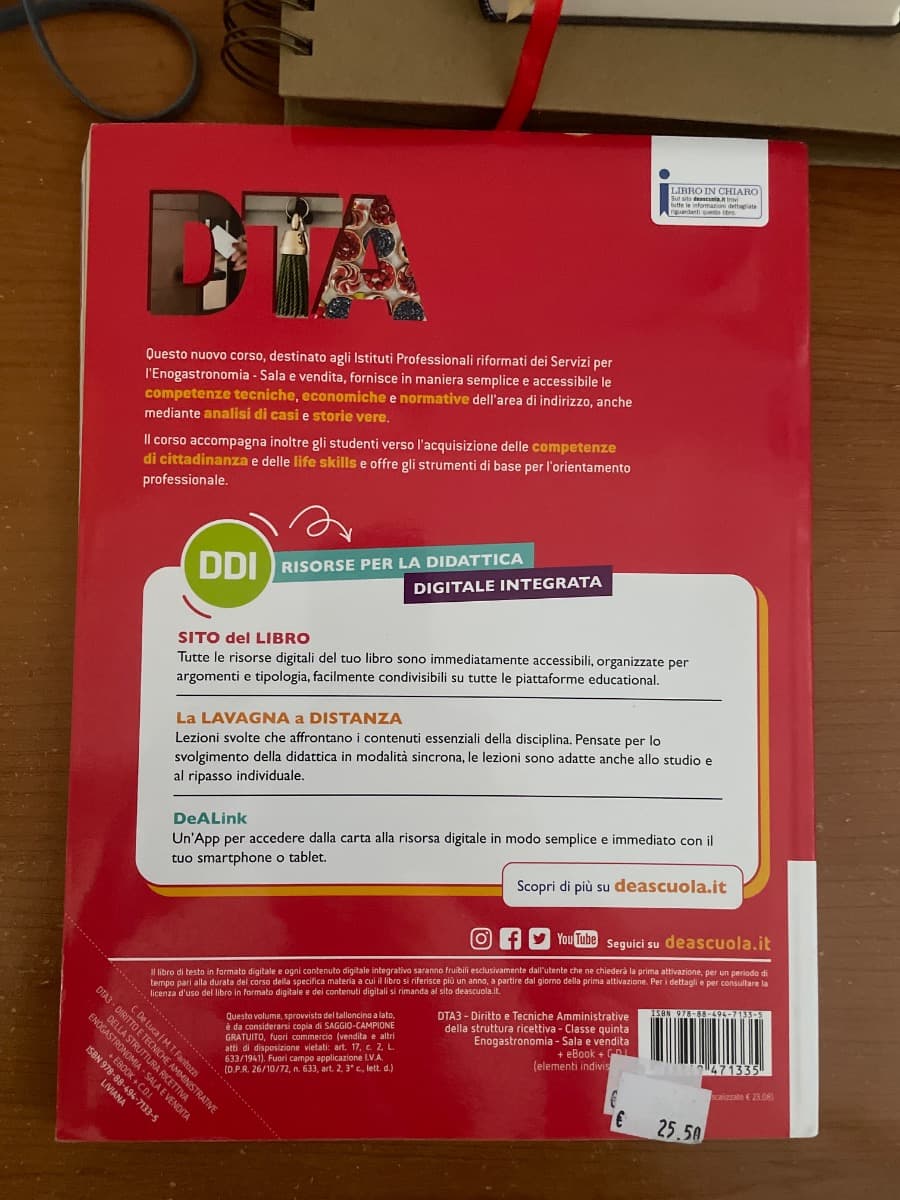 DTA - DIRITTO E TECNICHE AMMINISTRATIVE DELLA STRUTTURA RICETTIVA - foto 2