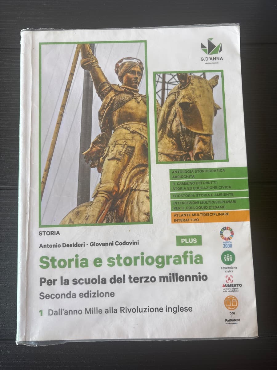 STORIA E STORIOGRAFIA 2ED. PLUS VOL. 1 - foto 1