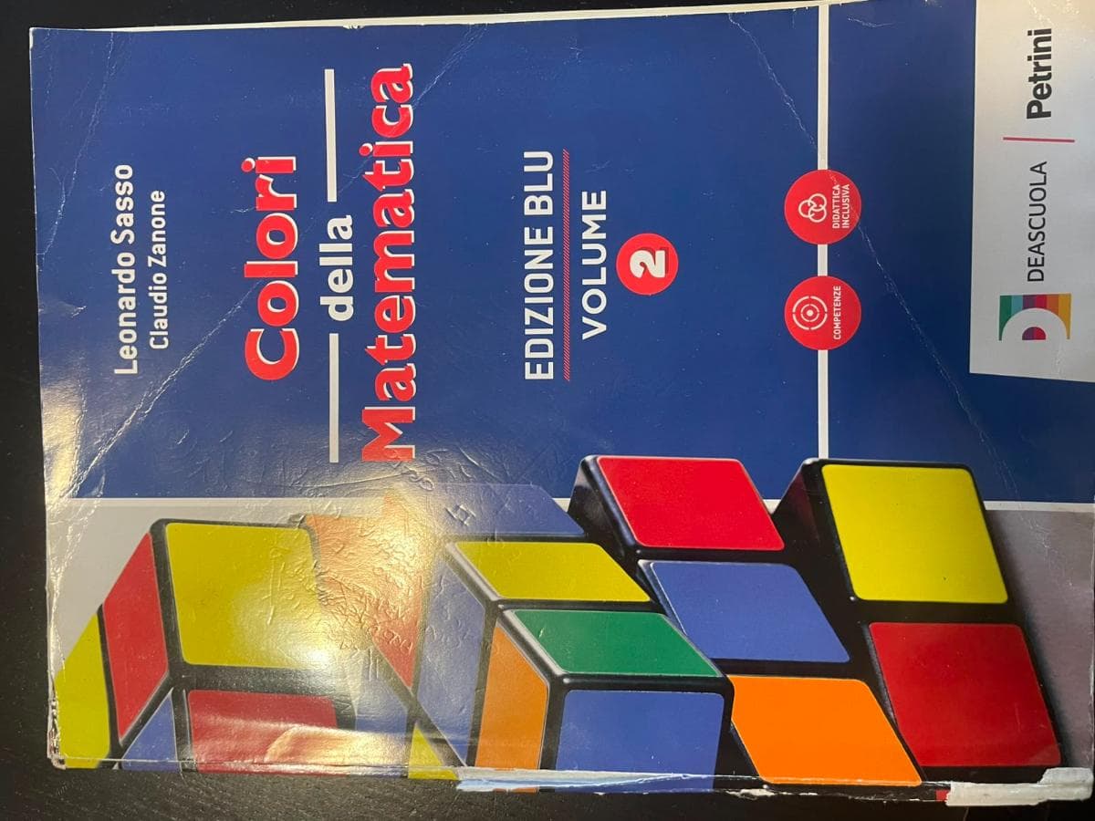 COLORI DELLA MATEMATICA - EDIZIONE BLU VOLUME 2 + QUADERNO 2 + EBOOK - foto 1