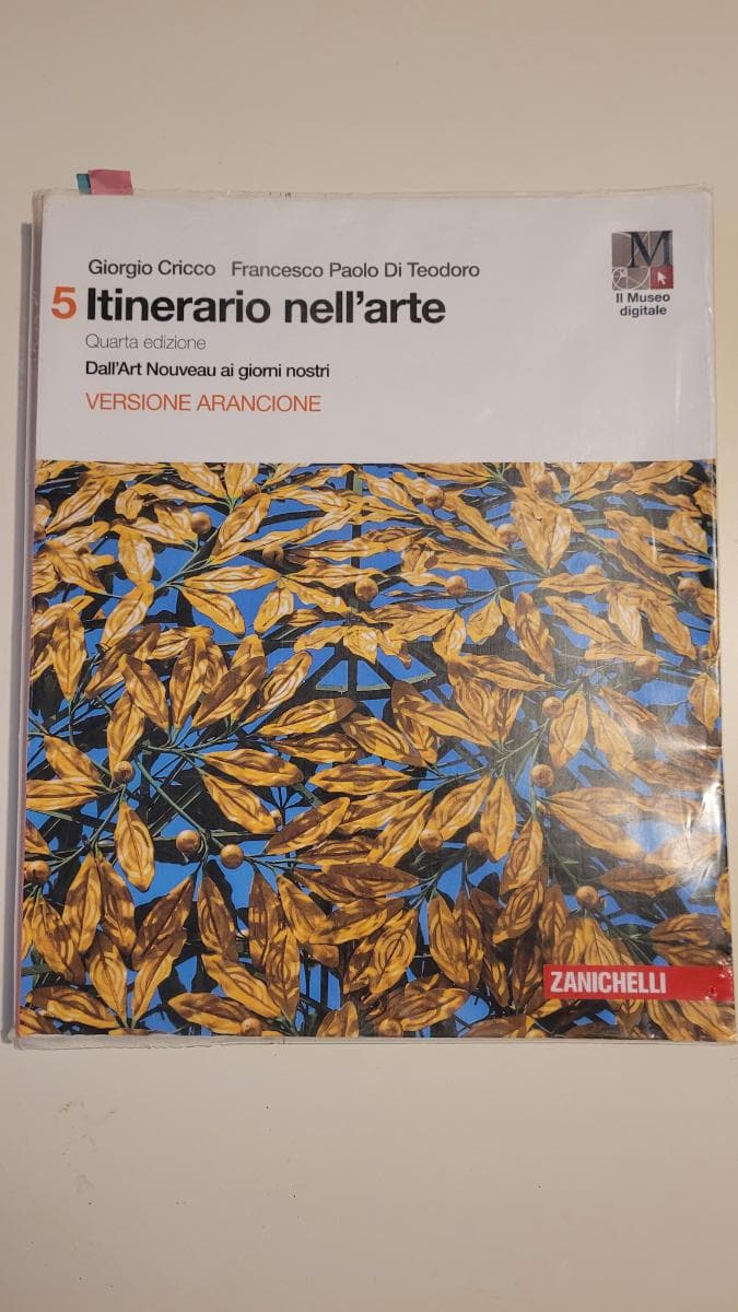 ITINERARIO NELL'ARTE 4A EDIZIONE VERSIONE ARANCIONE - VOL. 5 CON MUSEO (LDM) - foto 1