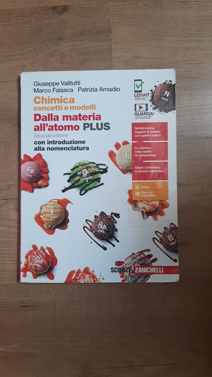 CHIMICA: CONCETTI E MODELLI - DALLA MATERIA ALL'ATOMO PLUS (LDM) - foto 1