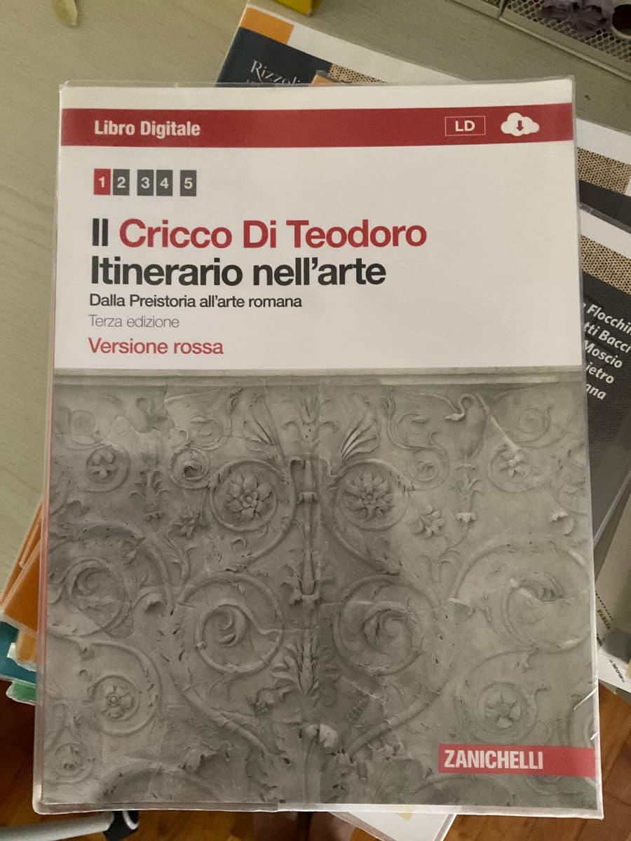 Il Cricco di Teodoro, Itinerario nell’arte, Dalla preistoria all’arte romana - foto 1