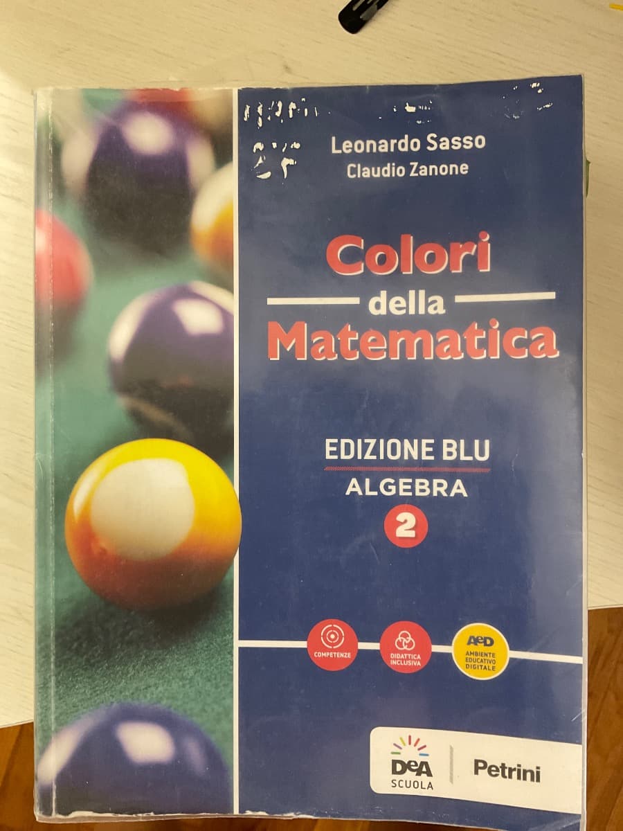 COLORI DELLA MATEMATICA - EDIZIONE BLU ALGEBRA 2 + QUADERNO ALGEBRA 2 + EBOOK - foto 1