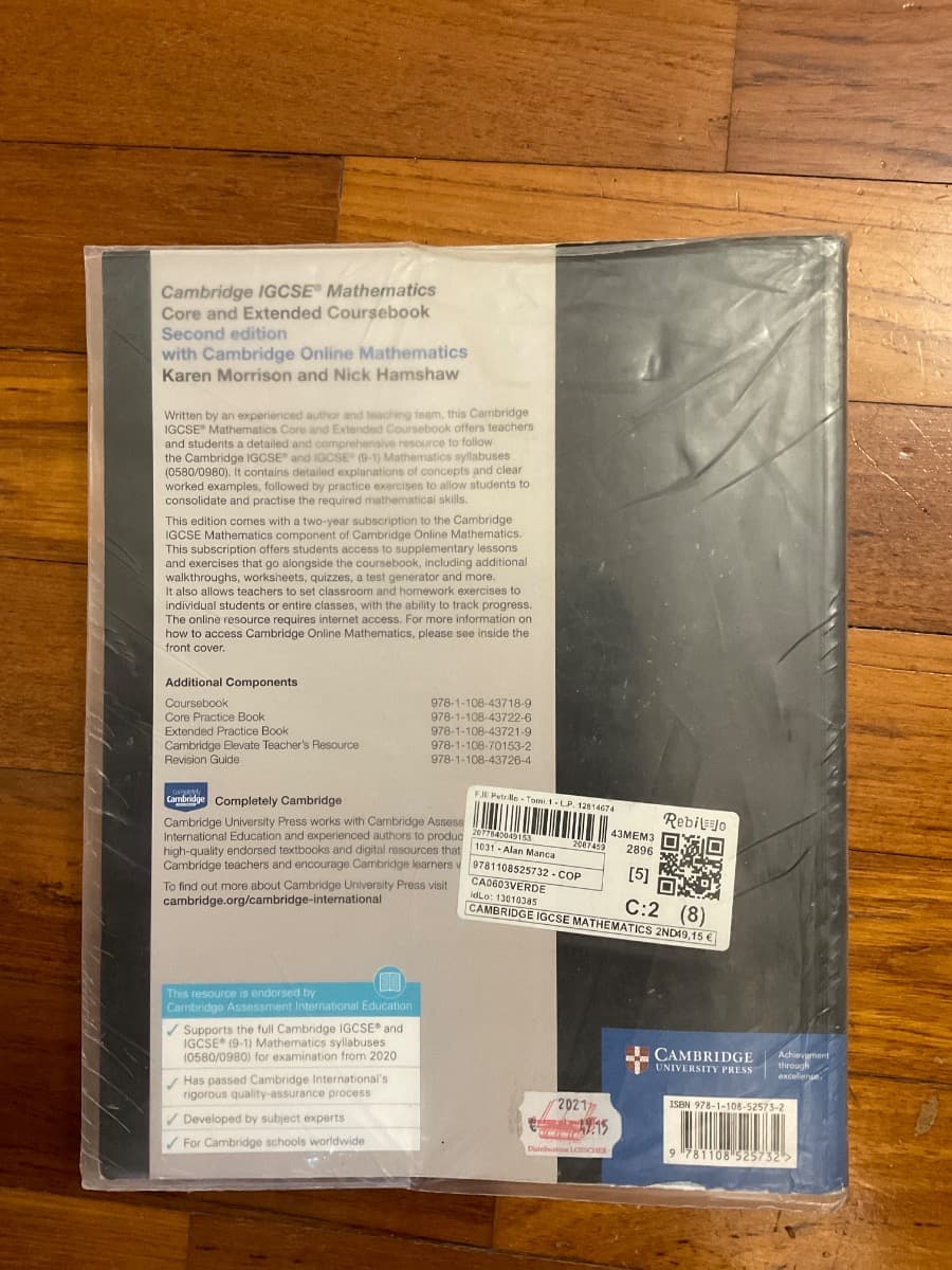 CAMBRIDGE IGCSE MATHEMATICS 2ND ED: CORE AND EXTENDED COURSEBOOK - foto 2