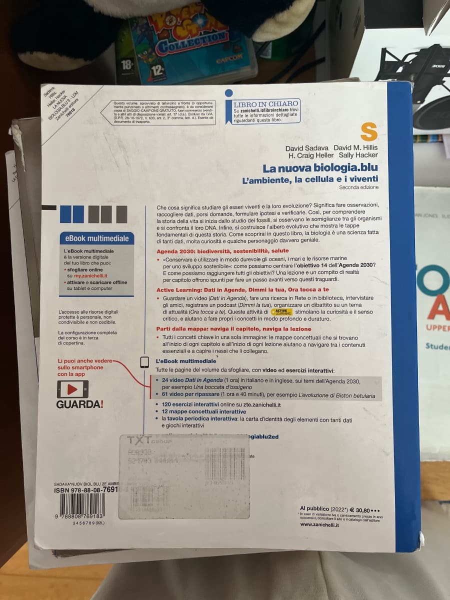 NUOVA BIOLOGIA.BLU 2ED. (LA) - L'AMBIENTE, LA CELLULA E I VIVENTI S (LDM) - foto 2
