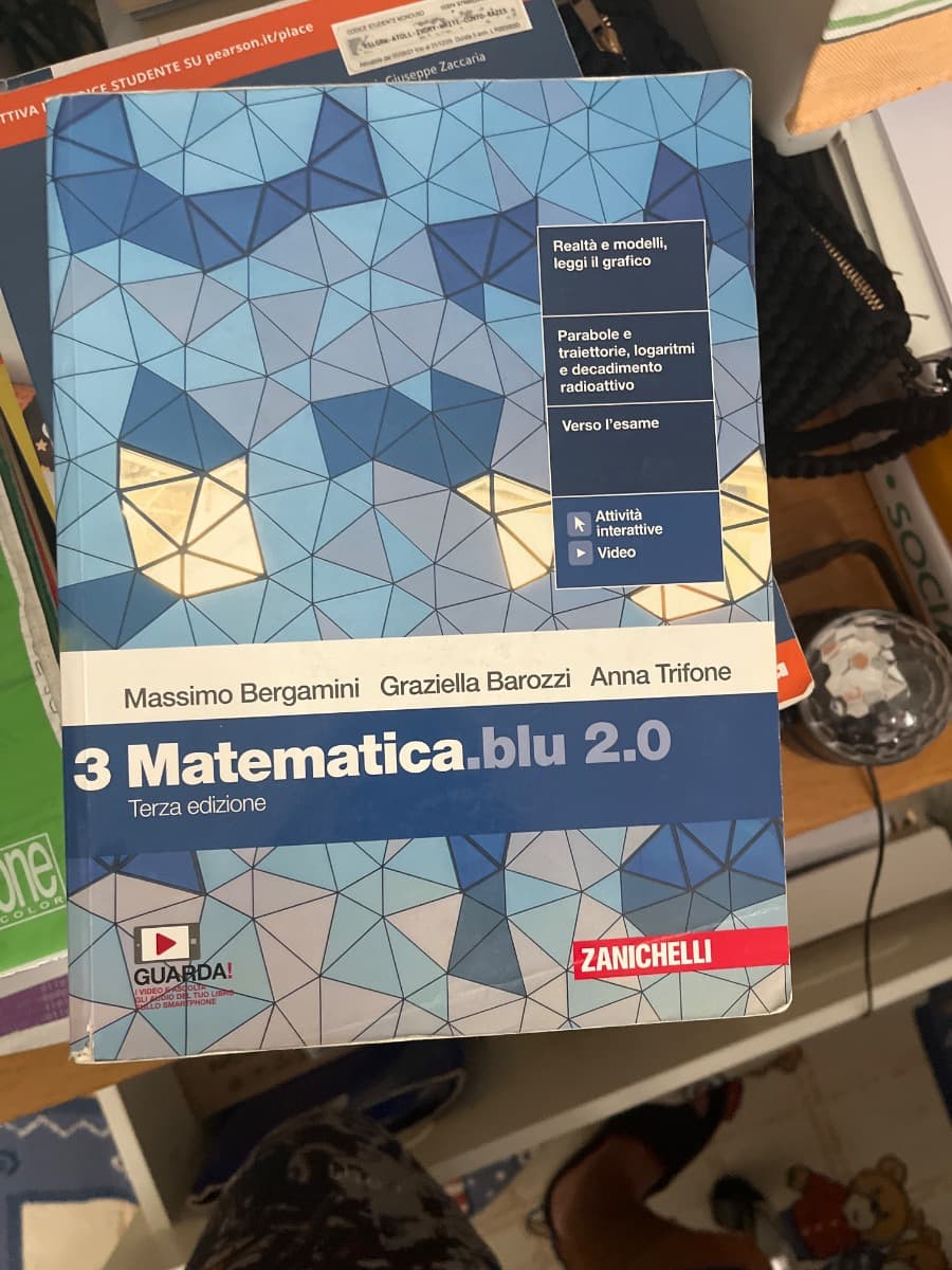 MATEMATICA BLU 2.0 3ED. - VOL. 3 (LDM) - foto 1