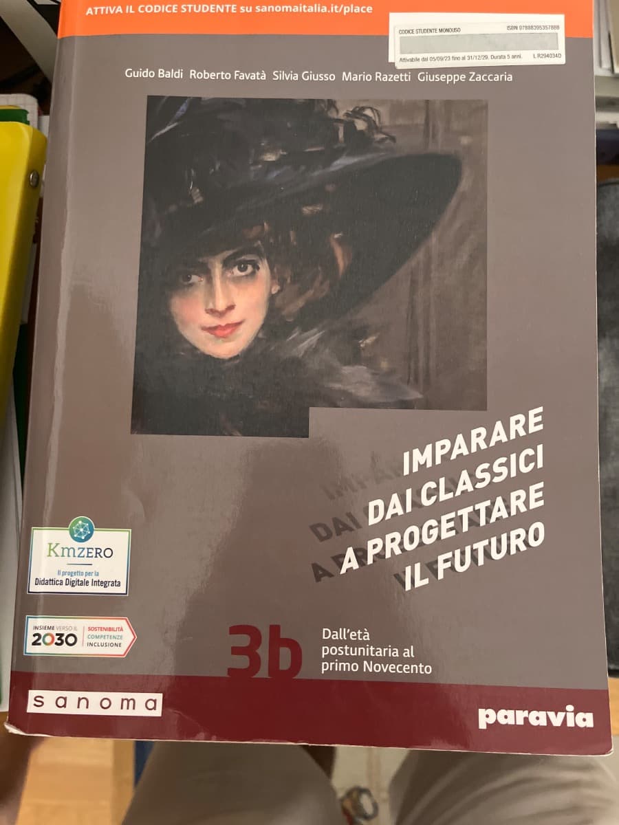 IMPARARE DAI CLASSICI A PROGETTARE IL FUTURO 3B - foto 1