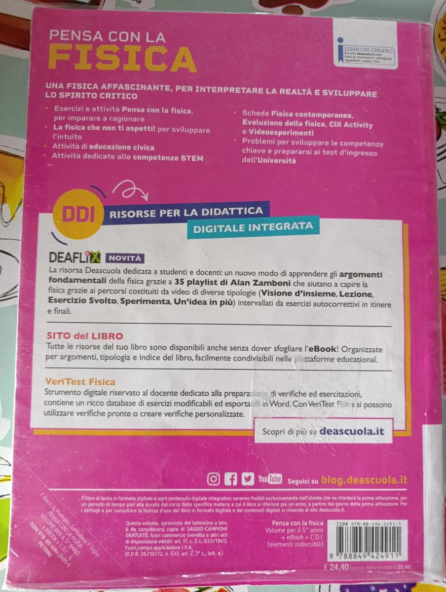 PENSA CON LA FISICA - II BIENNIO E V ANNO - foto 2