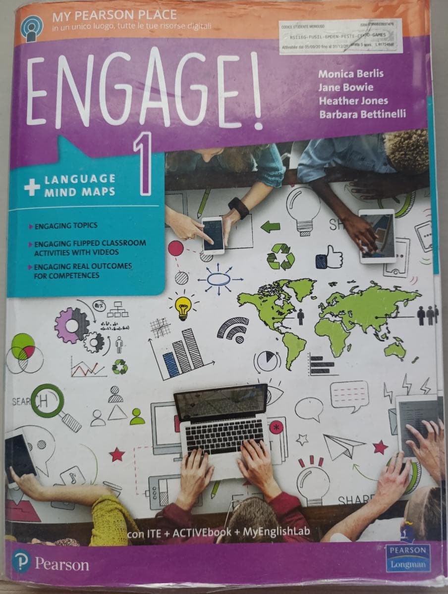 ENGAGE! 1 - EDIZIONE ACTIVEBOOK + MYLAB - foto 1