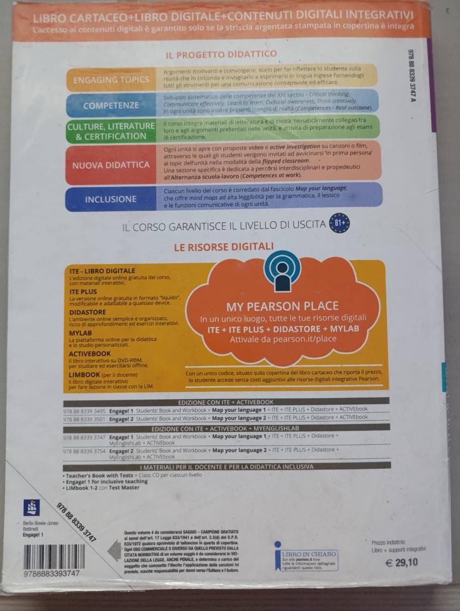 ENGAGE! 1 - EDIZIONE ACTIVEBOOK + MYLAB - foto 2