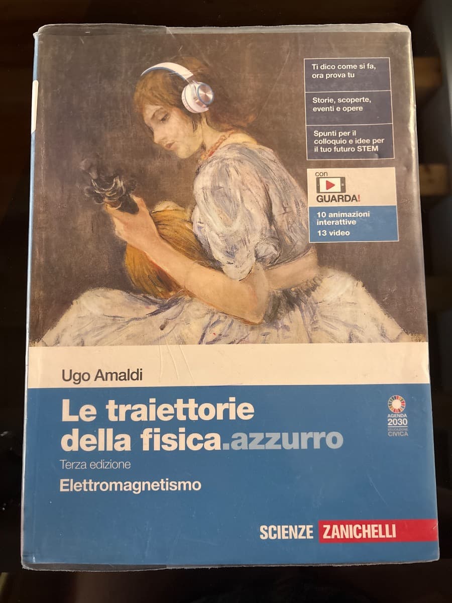 TRAIETTORIE DELLA FISICA.AZZURRO (LE) 3ED. - VOLUME ELETTROMAGNETISMO (LDM) - foto 1
