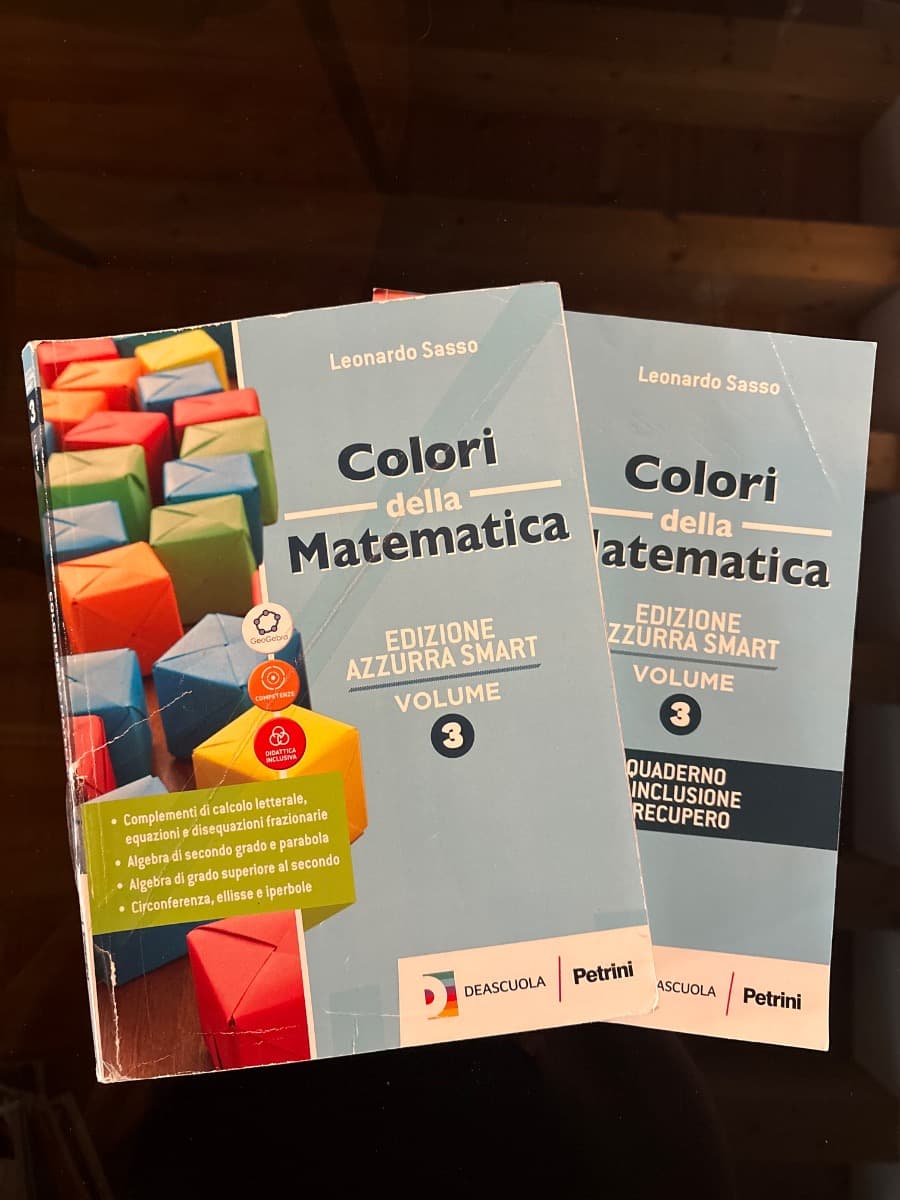 COLORI DELLA MATEMATICA ED.AZZURRA SMART-VOL.3+QUAD.INCLUSIONE E REC 3+EBOOK - foto 1