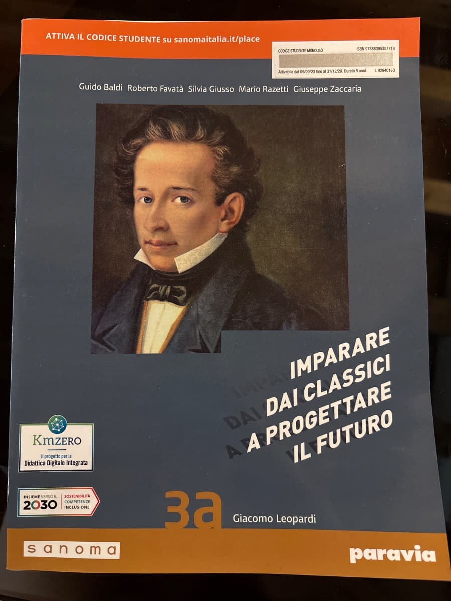 IMPARARE DAI CLASSICI A PROGETTARE IL FUTURO 3A - foto 1