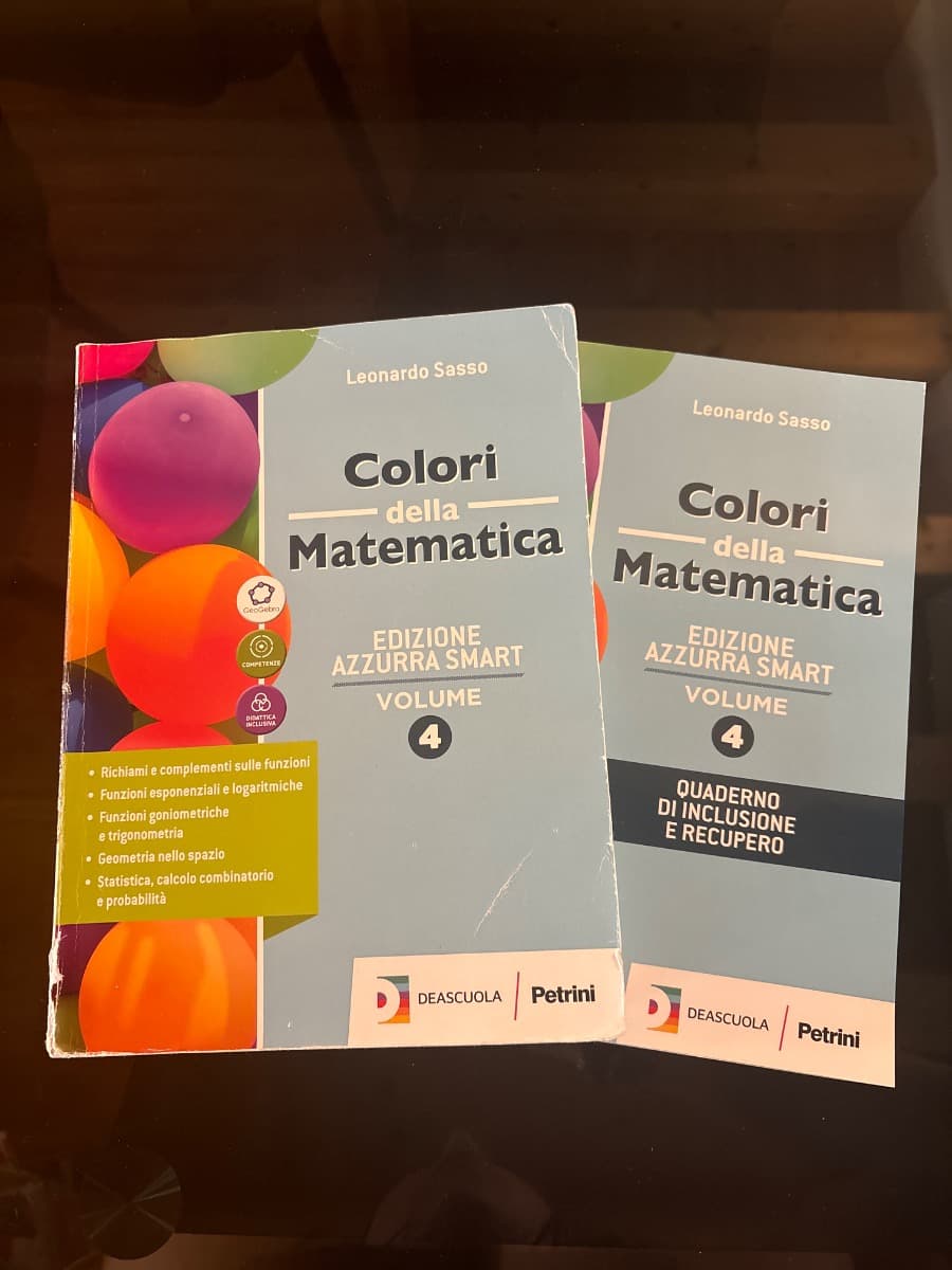COLORI DELLA MATEMATICA ED.AZZURRA SMART-VOL.4+QUAD.INCLUSIONE E REC 4+EBOOK - foto 1