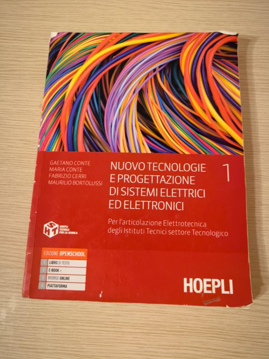 NUOVO TECNOLOGIE E PROGETTAZIONE DI SISTEMI ELETTRICI ED ELETTRONICI - foto 1