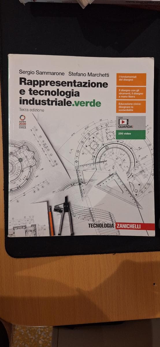 RAPPRESENTAZIONE E TECNOLOGIA INDUSTRIALE.VERDE 3ED - VOLUME U (LDM) - foto 1