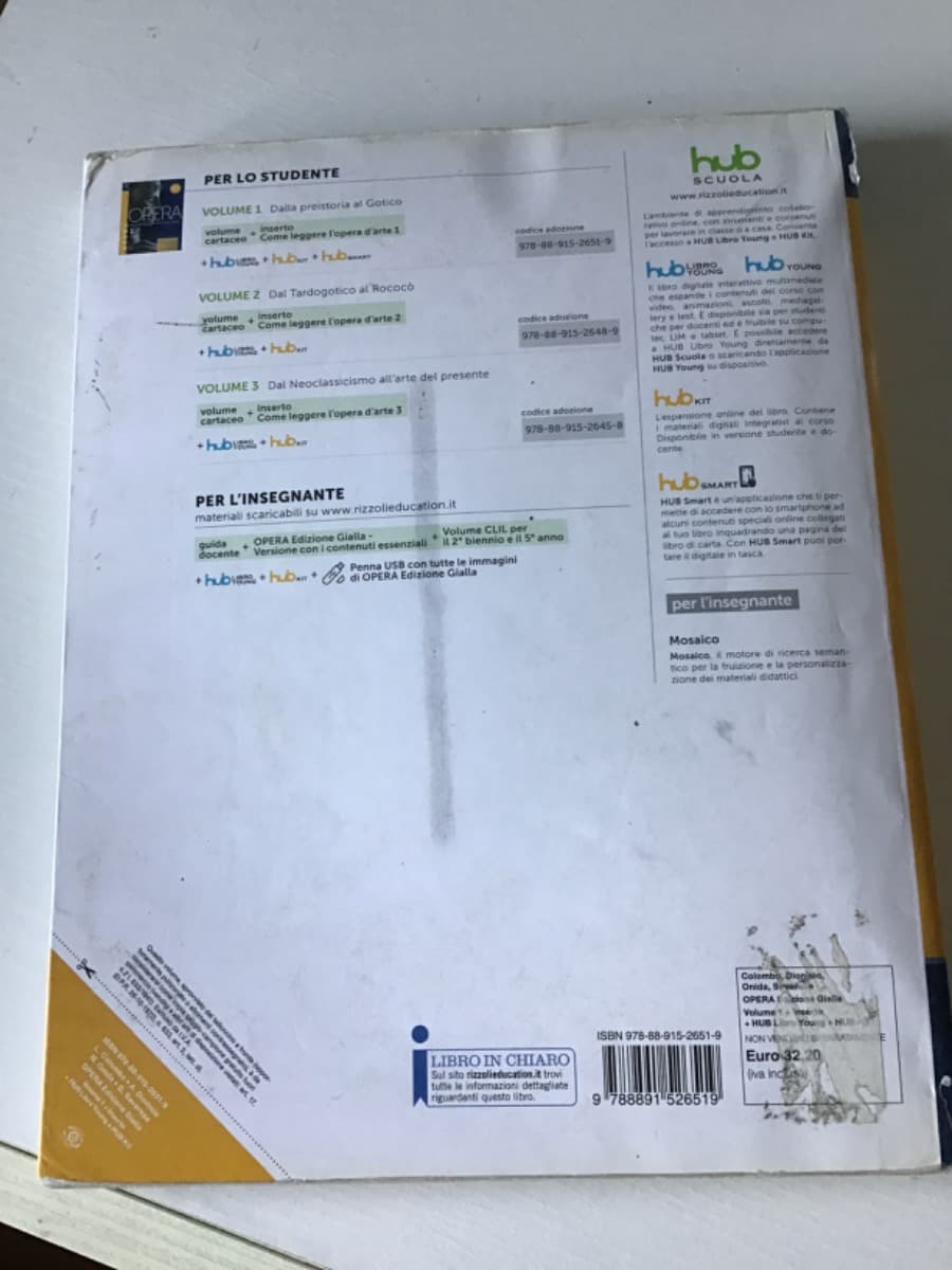 OPERA ED GIALLA 1 - LIBRO MISTO CON HUB LIBRO YOUNG - foto 2