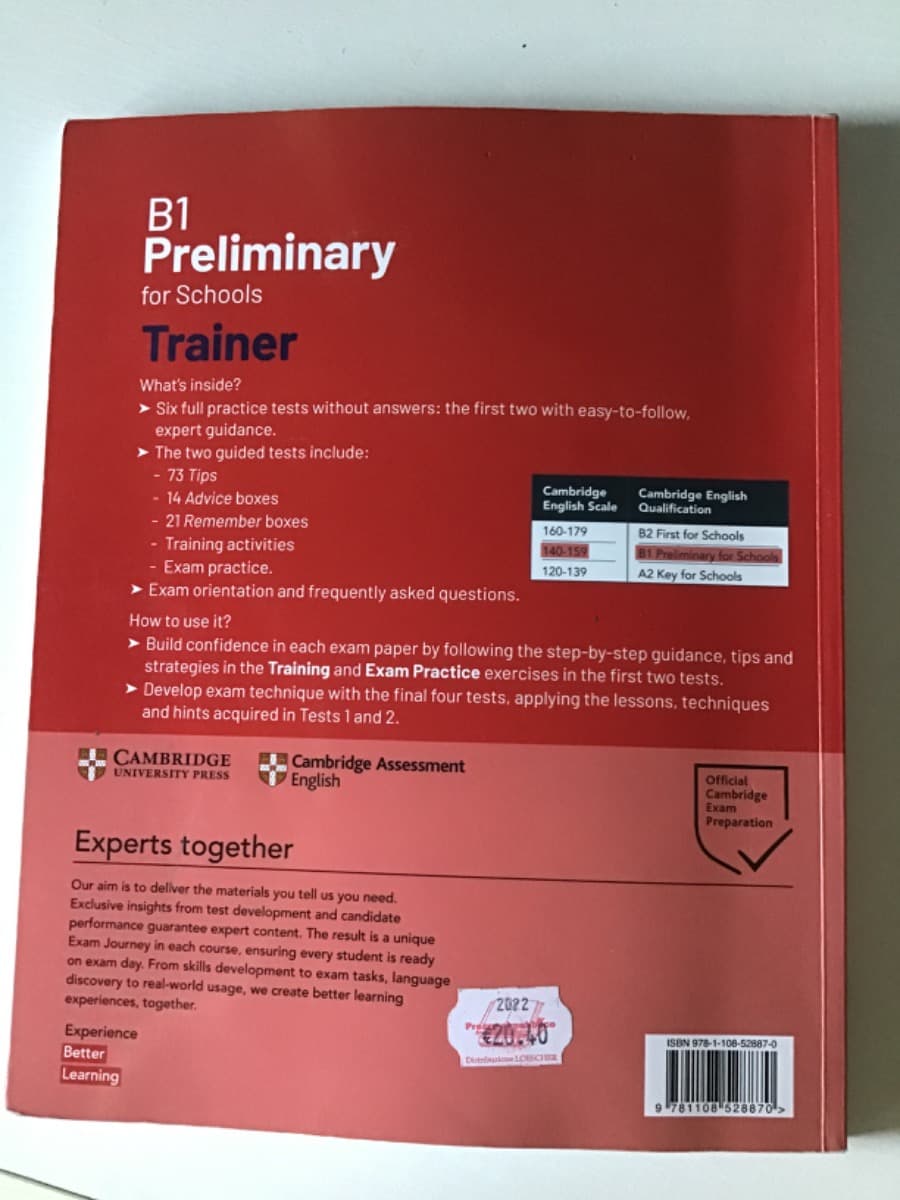 PRELIMINARY FOR SCHOOLS TRAINER FOR UPDATED 2020 EXAM - foto 2
