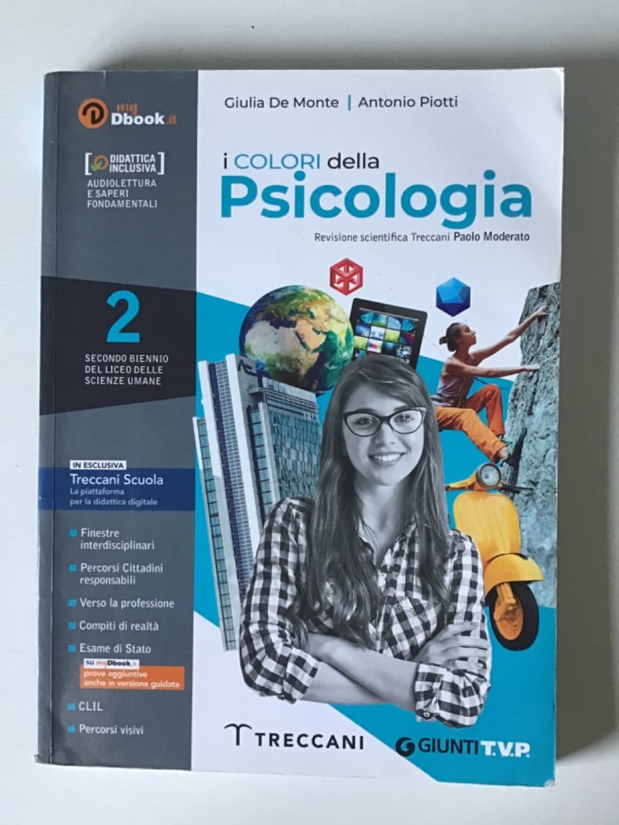 COLORI DELLA PSICOLOGIA 2 BIENNIO - foto 1
