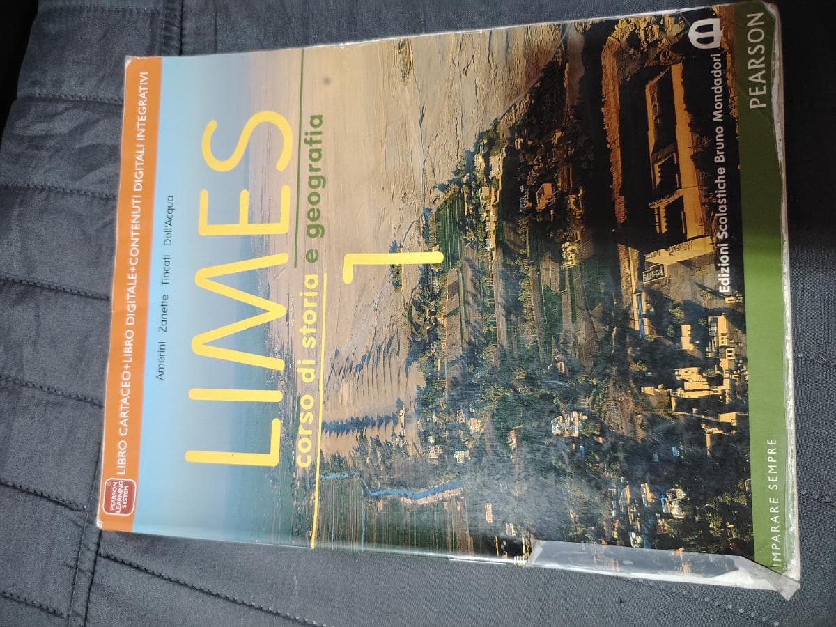 Limes corso di storia e geografia 1 - foto 1