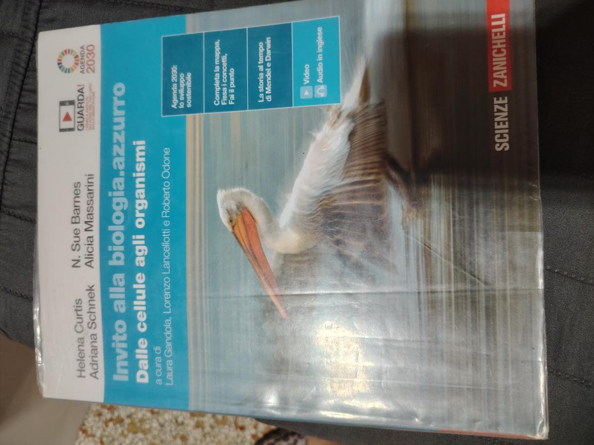 INVITO ALLA BIOLOGIA.AZZURRO - DALLE CELLULE AGLI ORGANISMI (LDM) - foto 1