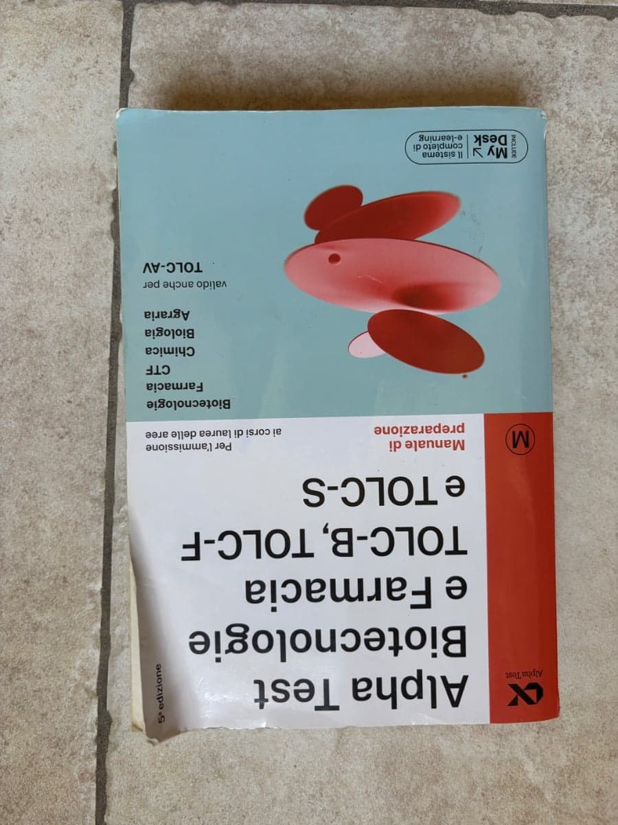 Alpha test biotecnologie e farmacia - foto 1