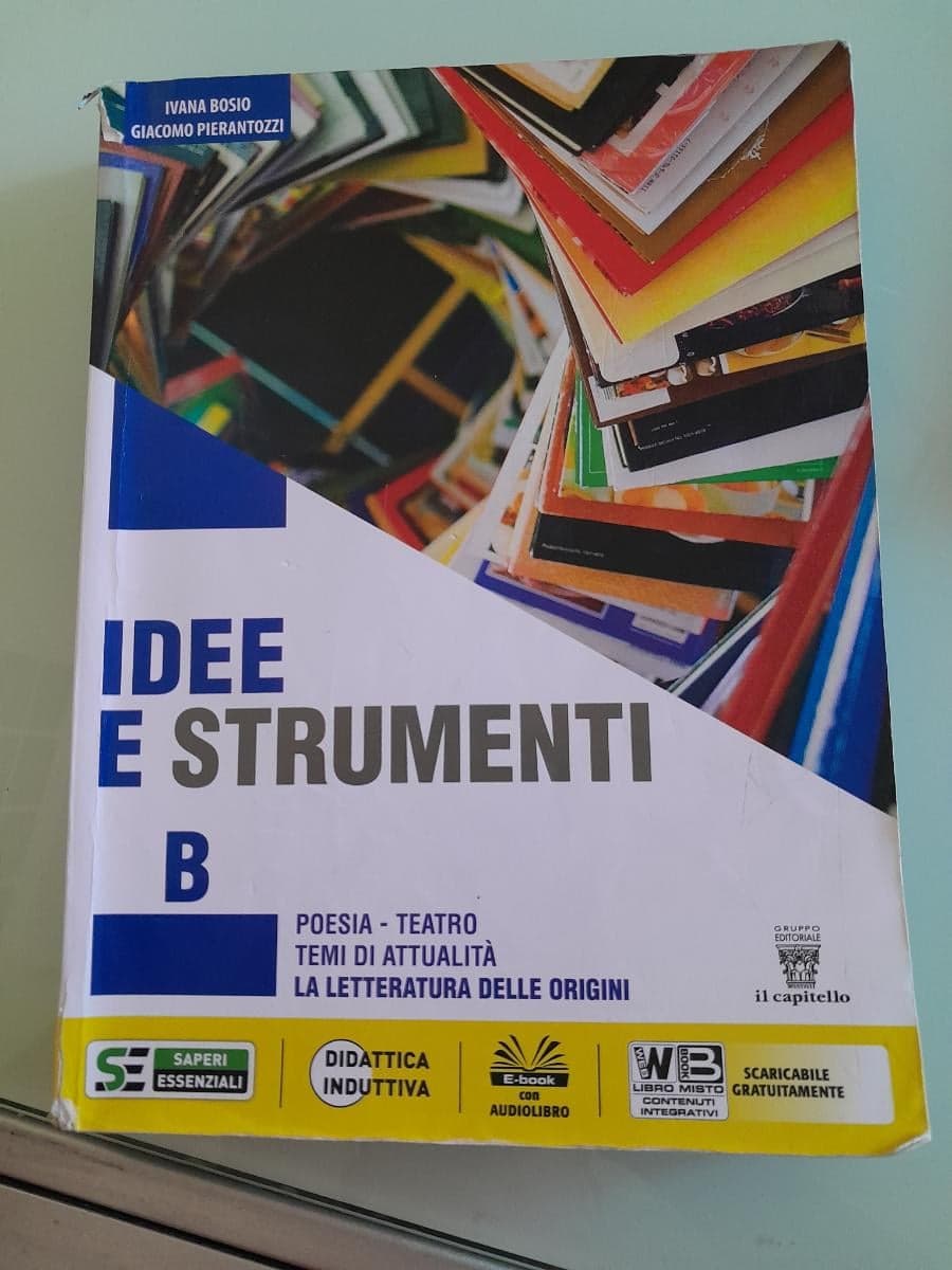IDEE E STRUMENTI B - POESIA E LETTERATURA - foto 1