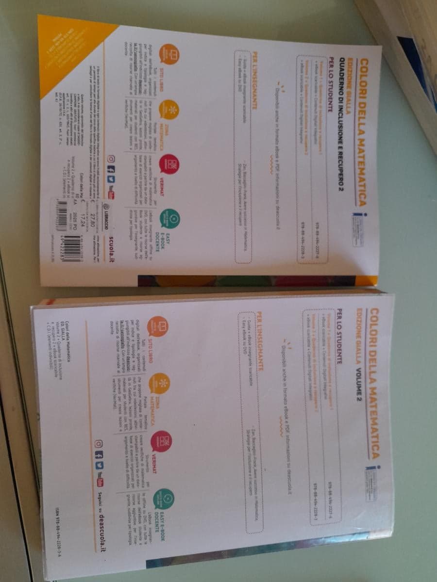 COLORI DELLA MATEMATICA - EDIZIONE GIALLA VOLUME 2 + EBOOK - foto 2