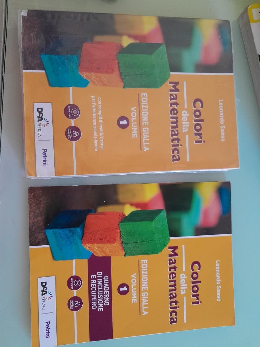 COLORI DELLA MATEMATICA - EDIZIONE GIALLA VOLUME 1 + EBOOK - foto 1