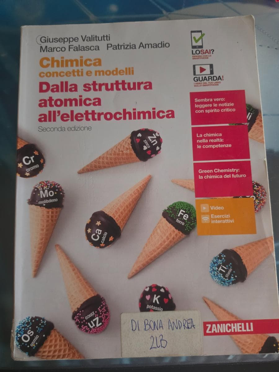 CHIMICA: CONCETTI E MODELLI 2ED. - DA STRUTTURA ATOMICA A ELETTROCHIM. (LDM) - foto 1