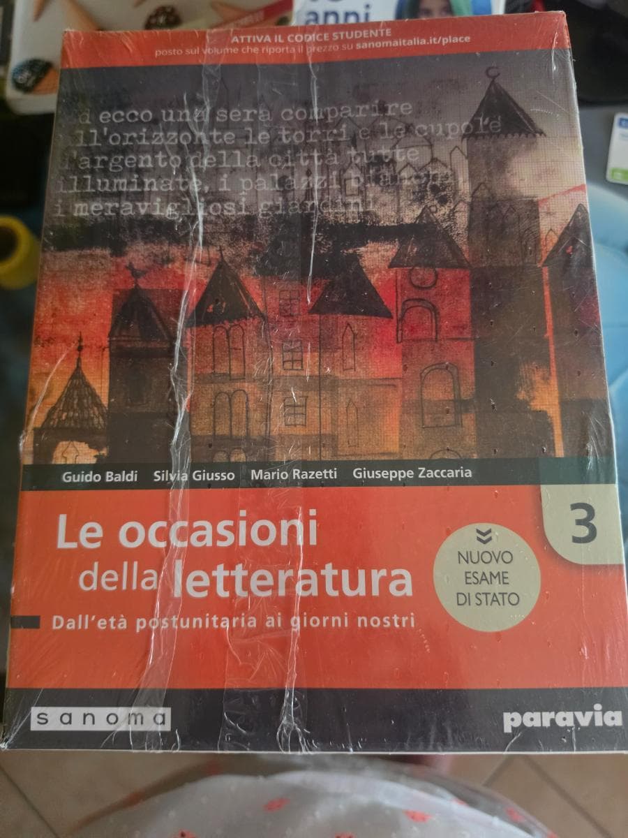 LE OCCASIONI DELLA LETTERATURA 3 EDIZIONE NUOVO ESAME DI STATO - foto 1