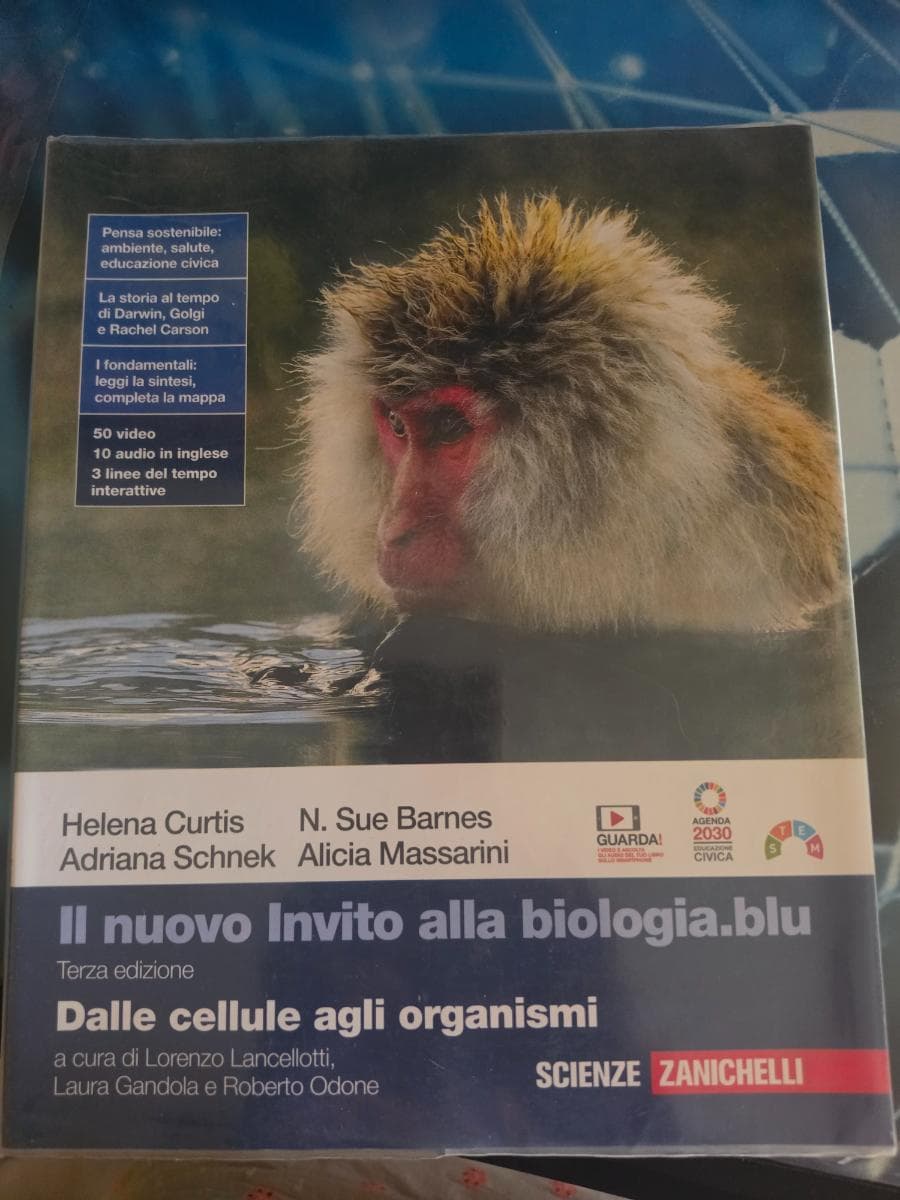 NUOVO INVITO ALLA BIOLOGIA.BLU (IL) 3ED - DALLE CELLULE AGLI ORGANISMI (LDM) - foto 1