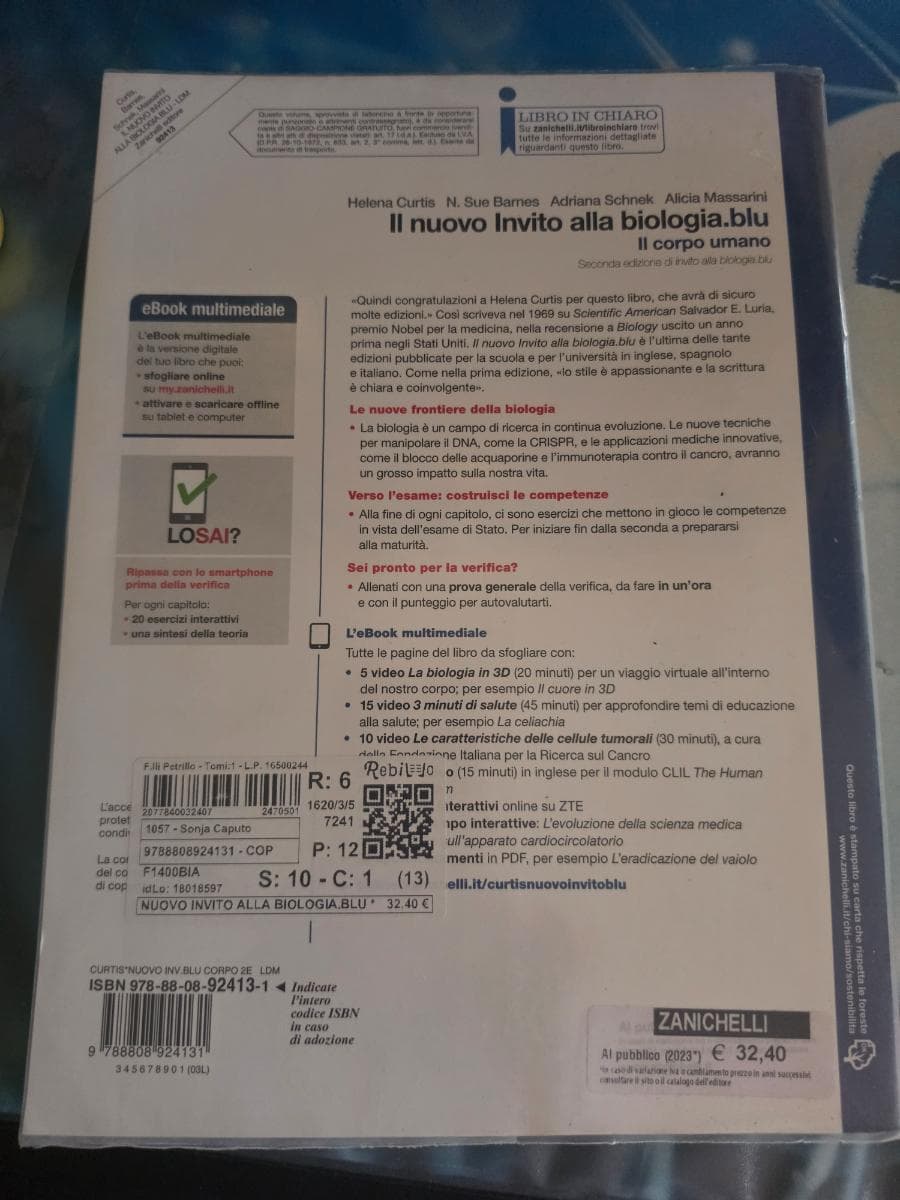 NUOVO INVITO ALLA BIOLOGIA.BLU (IL) - IL CORPO UMANO (LDM) - foto 2