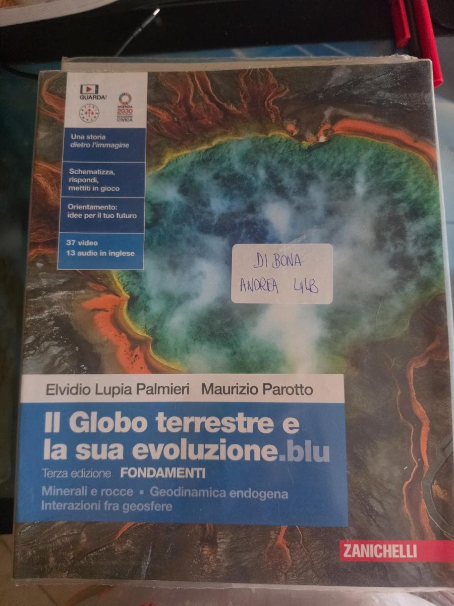GLOBO TERRESTRE E LA SUA EVOLUZIONE EDIZIONE BLU (IL) - FONDAMENTI 3ED. (LDM) - foto 1