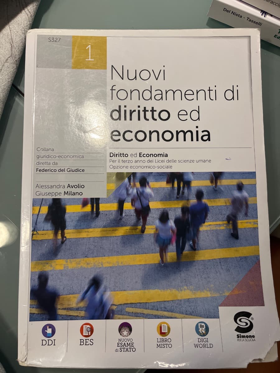 NUOVI FONDAMENTI DI DIRITTO ED ECONOMIA 1 - foto 1