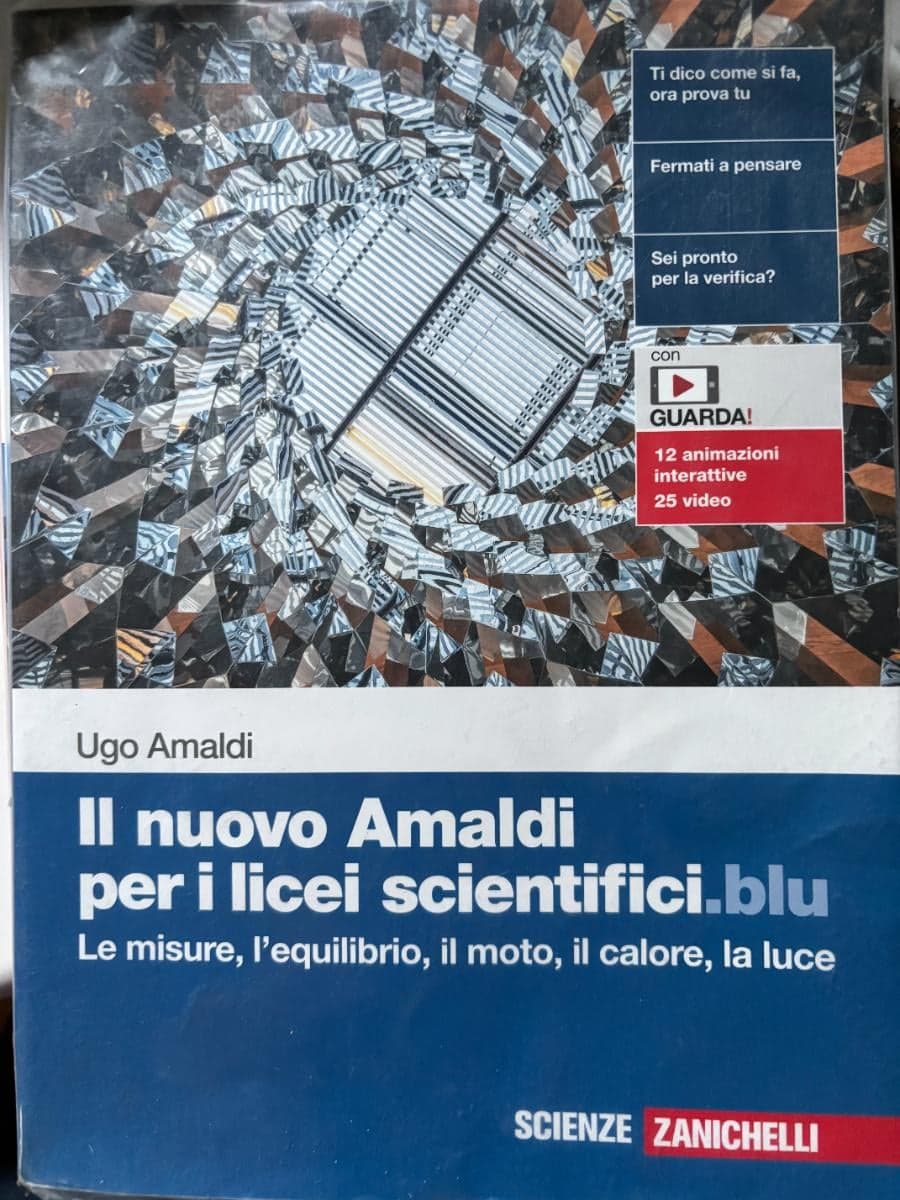 NUOVO AMALDI PER I LICEI SCIENTIFICI.BLU (IL) - VOL. PRIMO BIENNIO (LDM) - foto 1