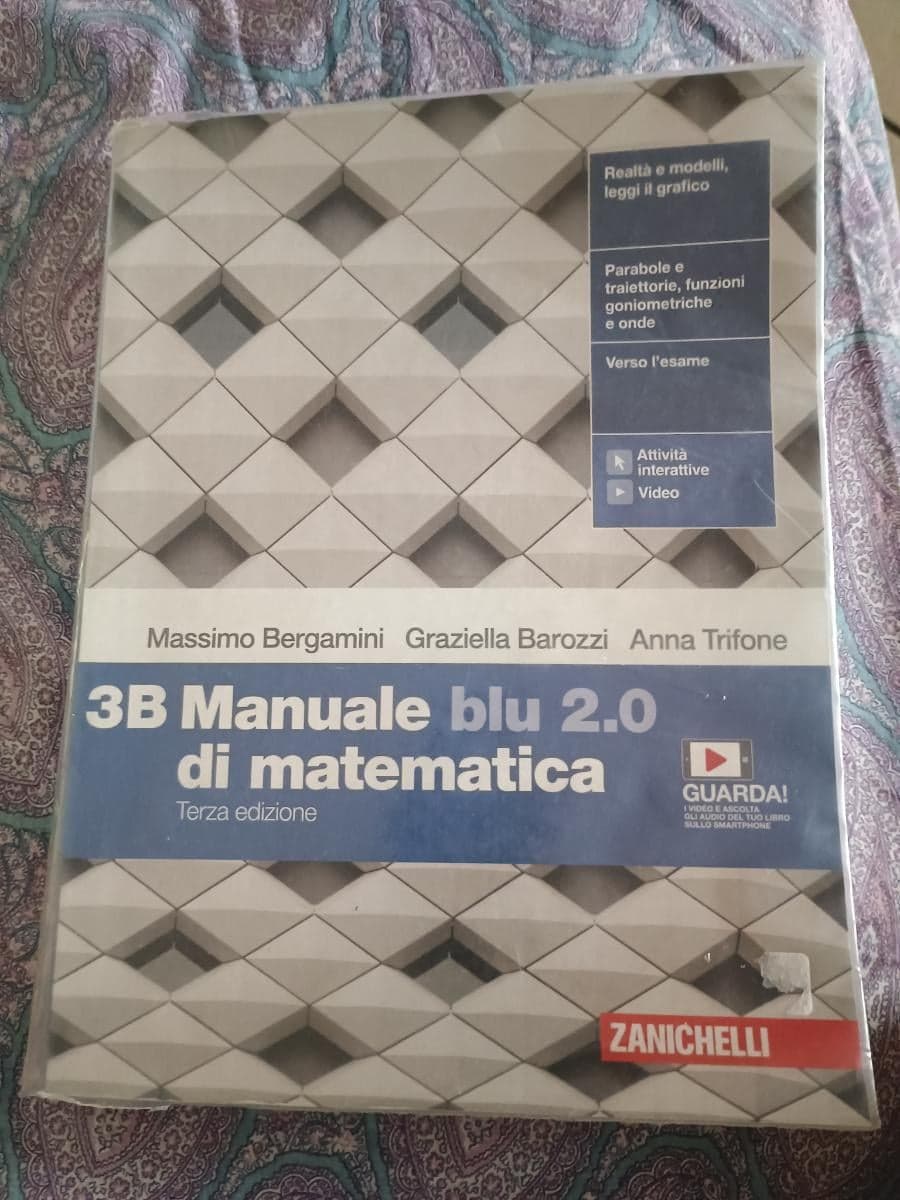 MANUALE BLU 2.0 DI MATEMATICA 3ED. - CONF. 3 (LDM) - foto 1