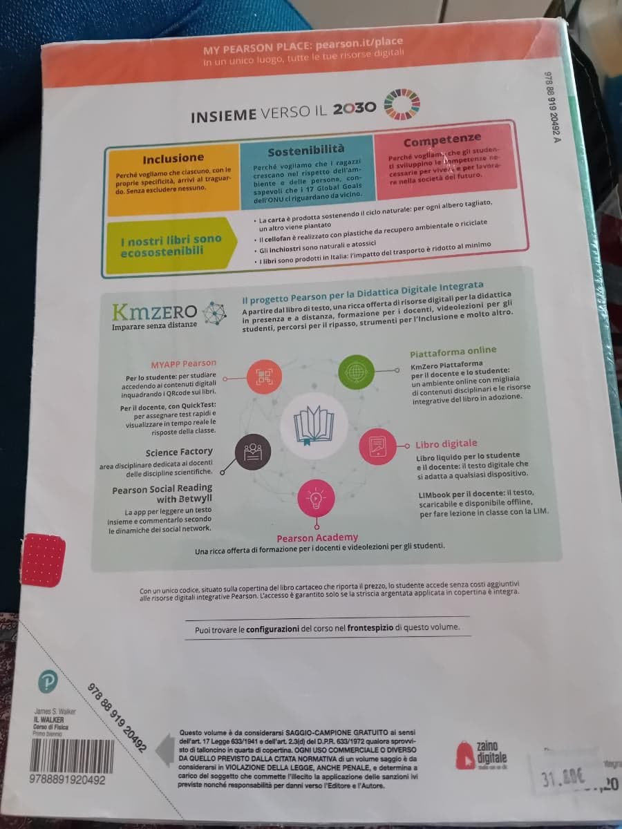 IL WALKER - CORSO DI FISICA - PRIMO BIENNIO - foto 2