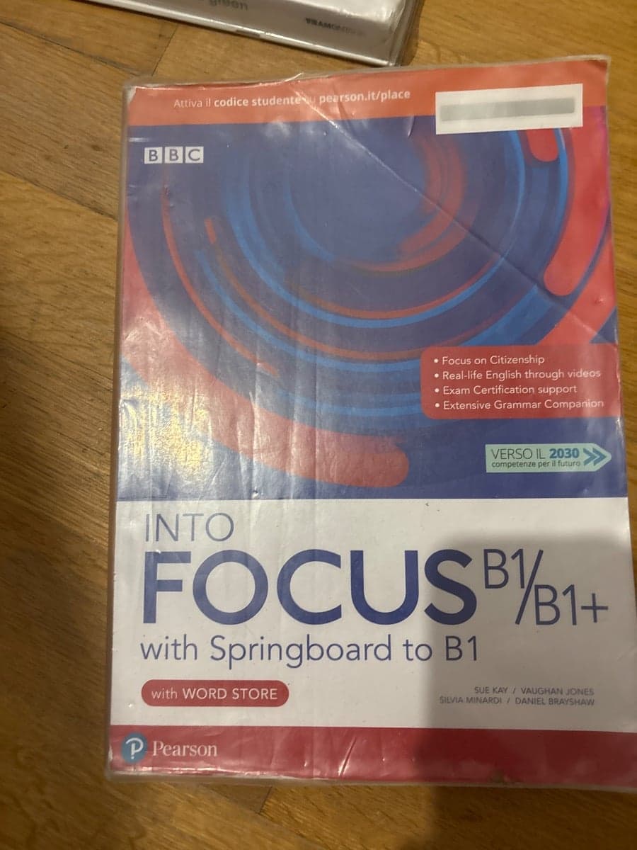 INTO FOCUS B1/B1+ - foto 1