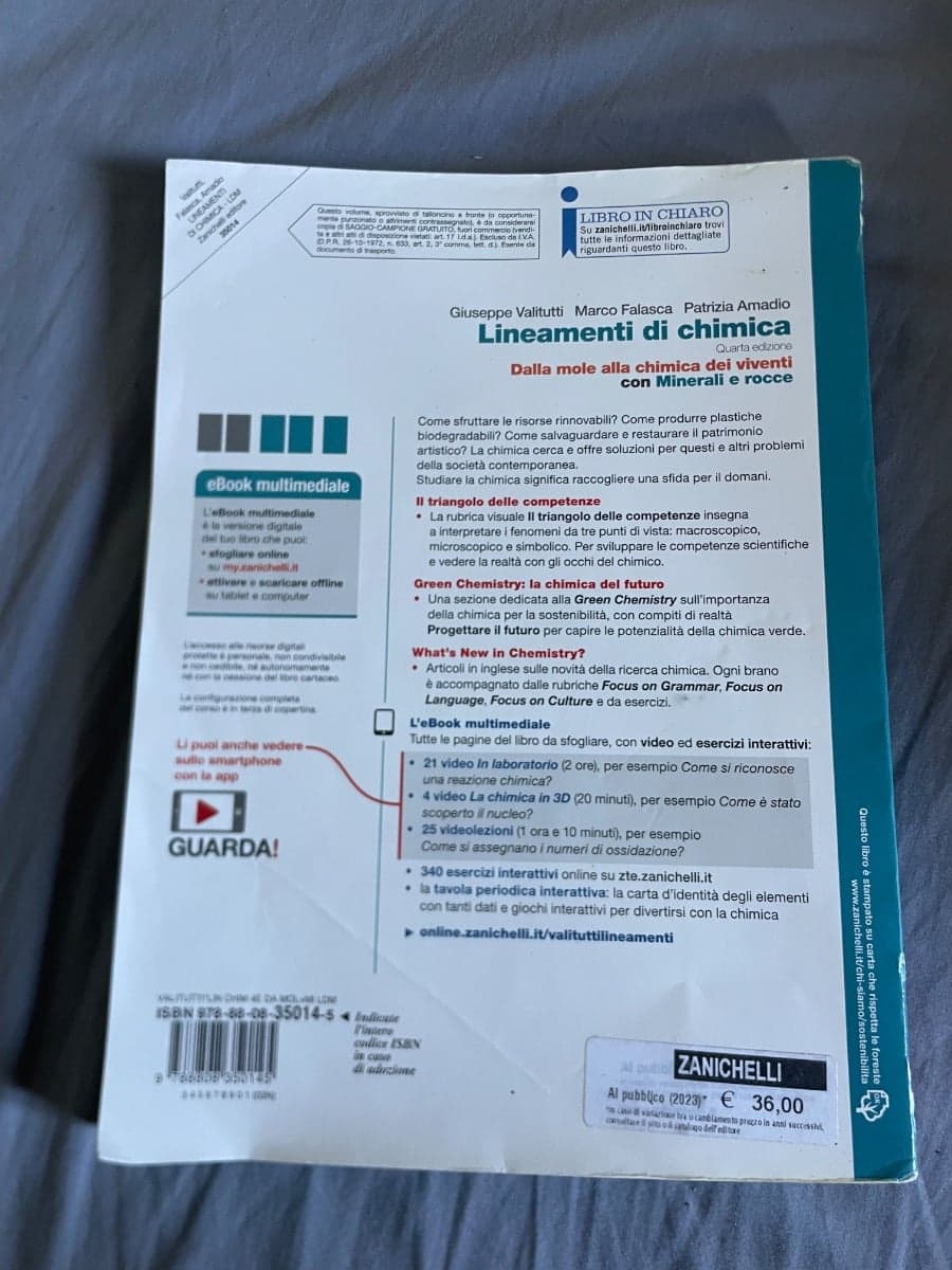 LINEAMENTI DI CHIMICA - CON MINERALI E ROCCE (LDM) - foto 2