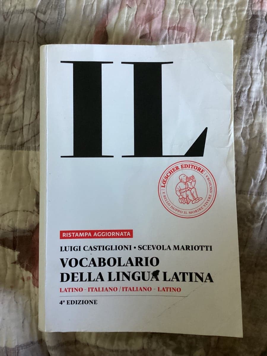VOCABOLARIO DELLA LINGUA LATINA - foto 1